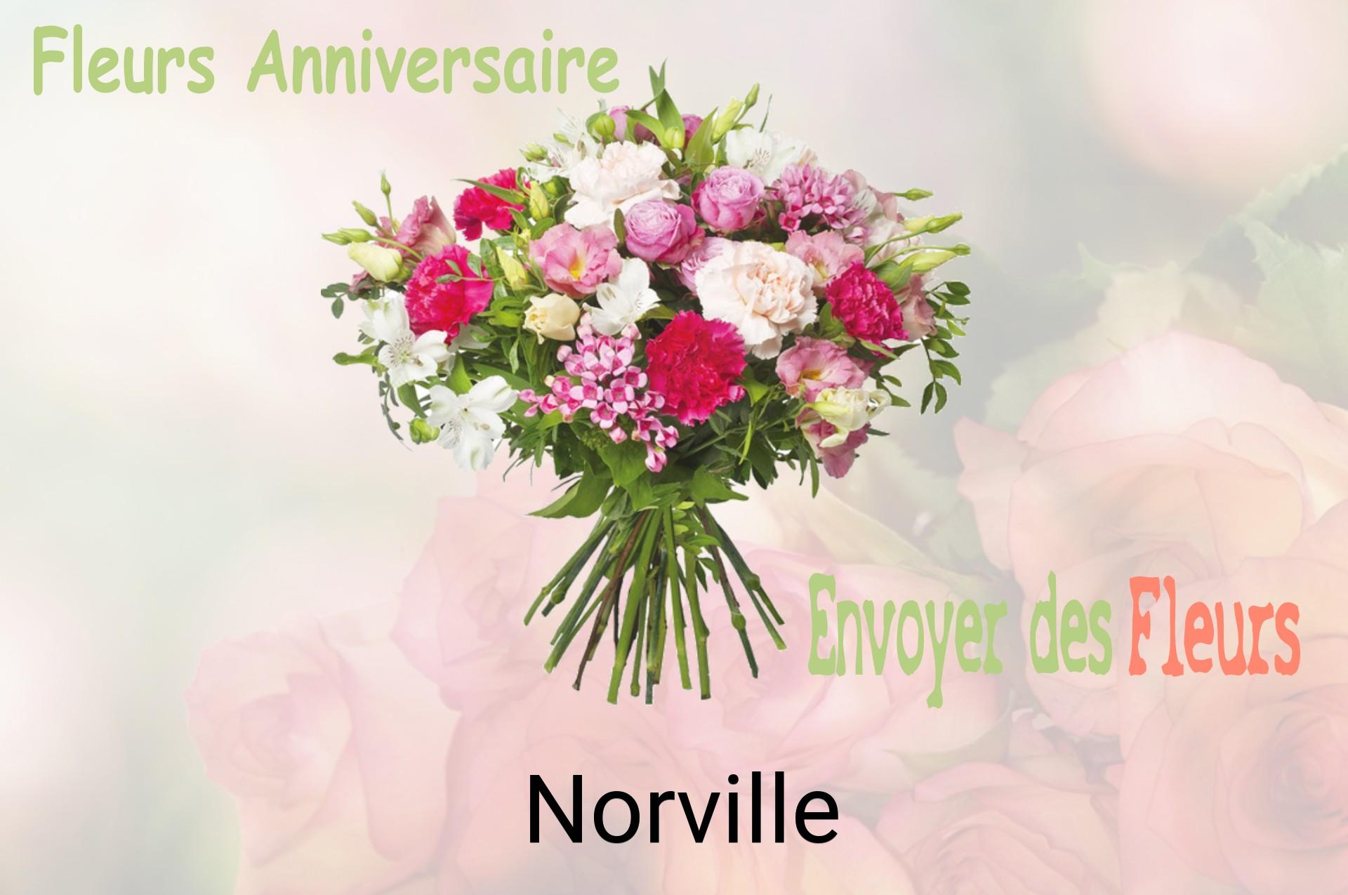 Bouquet de fleurs d’anniversaire livré à Norville