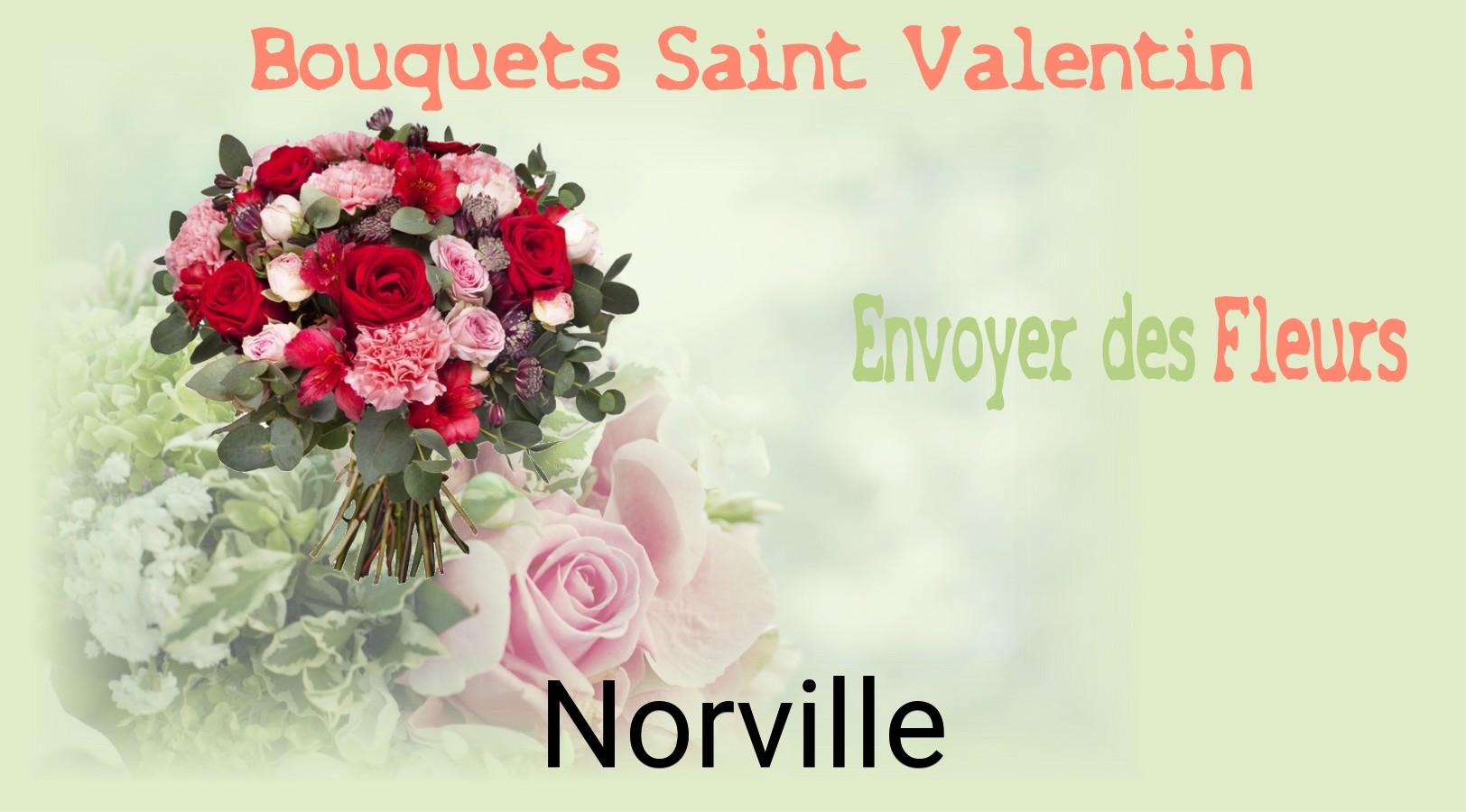 Roses de Saint-Valentin livrées à Norville
